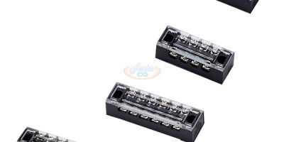 15A 固定式端子台，9.1mm pitch，柵欄式雙排型端子台