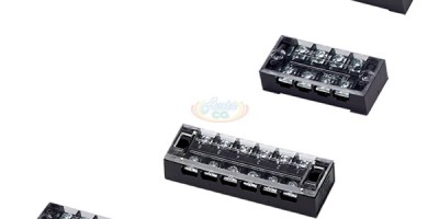 25A 固定式端子台，11.9mm pitch，柵欄式雙排型端子台