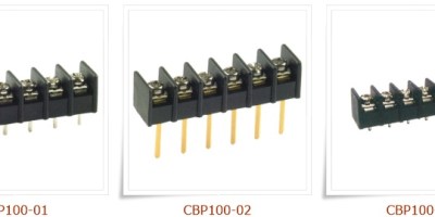 CBP100 柵欄式接線端子台,PCB端子台
