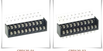 CBP120 雙層接線端子台,PCB端子台
