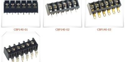 CBP140 後擋板柵欄式接線端子台,PCB端子台