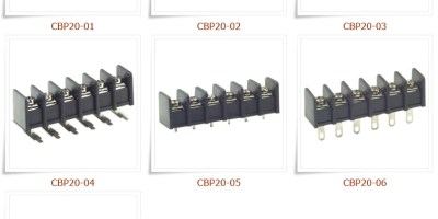 CBP20 柵欄式接線端子台,PCB端子台