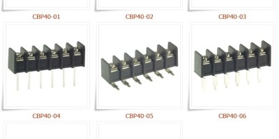 CBP40 柵欄式接線端子台,PCB端子台