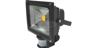 20W LED感應式投光燈，LED探照燈