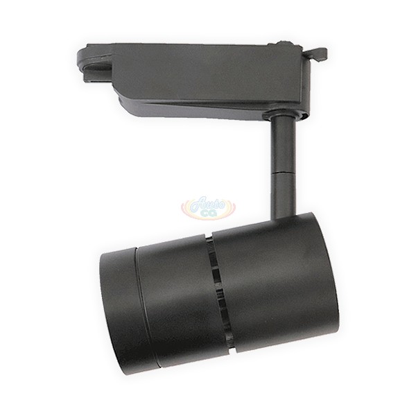 18W COB LED軌道投射燈，LED軌道燈(黑)