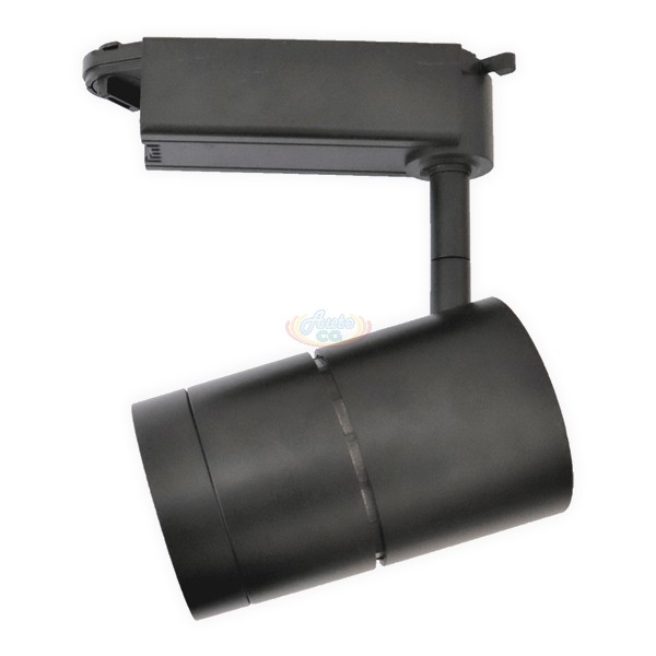 28W COB LED軌道投射燈，LED軌道燈(黑)