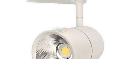 28W COB LED軌道投射燈，LED軌道燈(白)