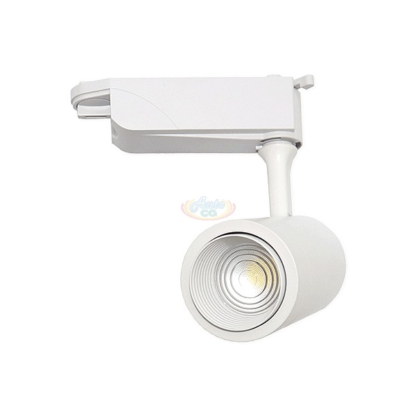 10W COB LED軌道投射燈，可調焦距，LED軌道燈(白)