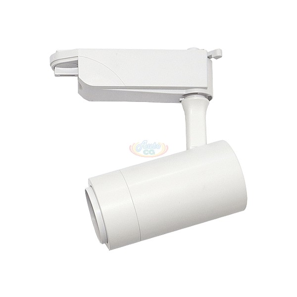 10W COB LED軌道投射燈，可調焦距，LED軌道燈(白)