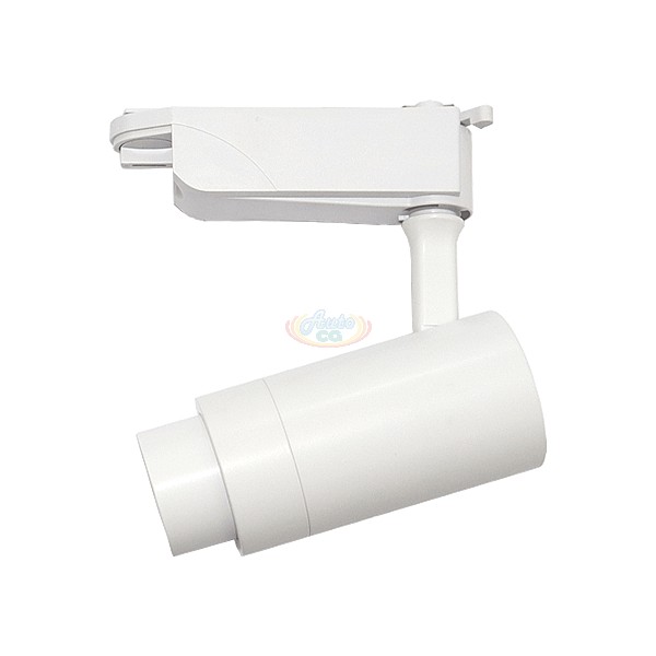 10W COB LED軌道投射燈，可調焦距，LED軌道燈(白)