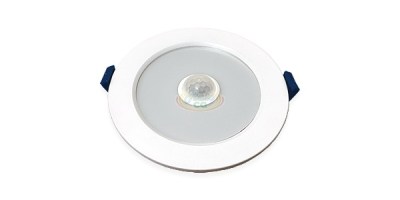 7W 3.5吋 感應式LED天花板崁燈，9.5cm嵌入孔